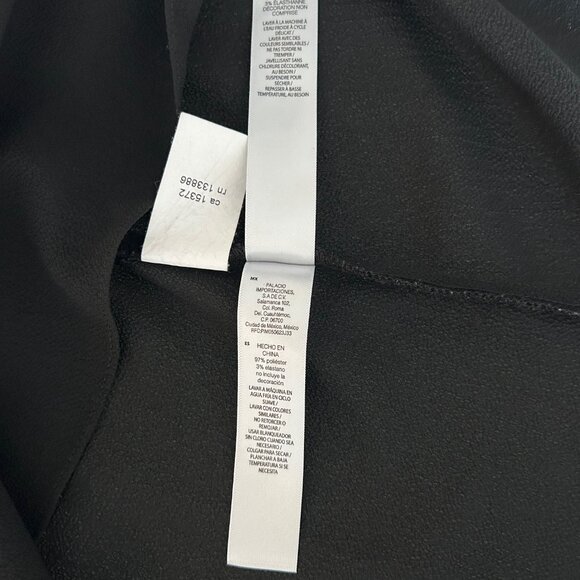 Tahari Black Top Sz S/M - Picture 6 of 9